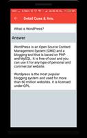 WordPress Interview Question স্ক্রিনশট 2
