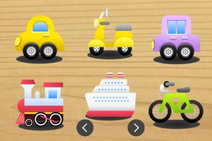 Cars Puzzles for Kids Free Affiche