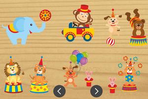 Circus Puzzle - Games For Kids पोस्टर