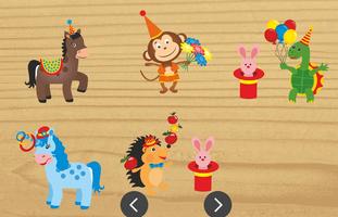 Circus Puzzle - Games For Kids capture d'écran 1