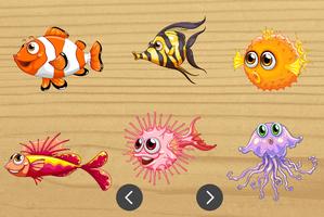 Aquarium Puzzle Games For Kids-poster