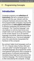 Programming Concepts ảnh chụp màn hình 1