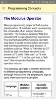 Programming Concepts ảnh chụp màn hình 2