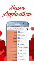 Questions To Ask Your Crush تصوير الشاشة 3