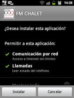 Radio Fm Chalet 100.9 syot layar 1
