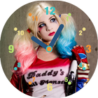 Harley Quinn Clock Widget 2017 icône
