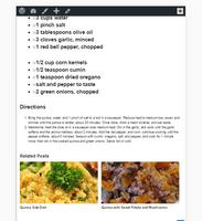 New Quinoa Recipes capture d'écran 2