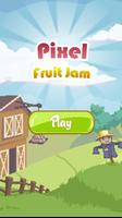 Pixel Fruit Jam الملصق