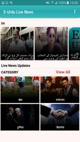 E- Urdu Live News screenshot 1