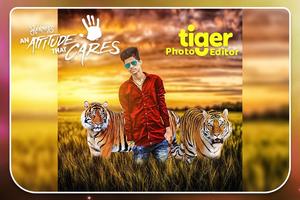 Tiger Photo Editor capture d'écran 3