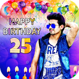 Birthday Photo Editor أيقونة
