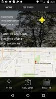 Park Hill Golf Tee Times screenshot 1