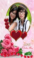 Valentine Day Photo Frames captura de pantalla 1