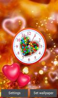 Love Clock Live Wallpaper स्क्रीनशॉट 2