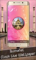 Taj Mahal Clock Live Wallpaper ภาพหน้าจอ 3