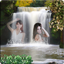 Waterfall Dual Photo Frames aplikacja
