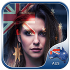 Australia Flag Photo Editor icône