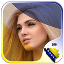 Bosnia and Herzegovina Flag Photo Editor-APK