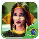 Brazil Flag Photo Editor aplikacja