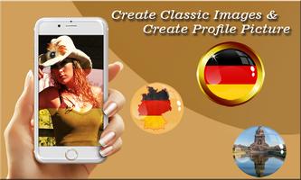 Germany Flag Photo Editor ポスター