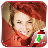 Lebanon Flag Photo Editor icon