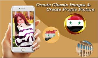 Syria Flag Photo Editor Affiche