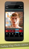 Turkey Flag Photo Editor ภาพหน้าจอ 1