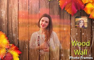 Wood Wall Photo Frames تصوير الشاشة 1