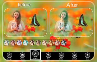 برنامه‌نما Butterfly Photo Frames عکس از صفحه