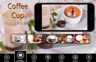 Coffee Cup Photo Frames Affiche