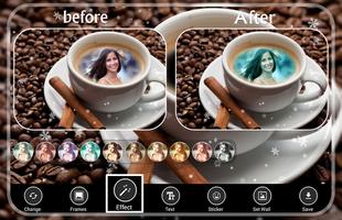 Coffee Cup Photo Frames скриншот 2