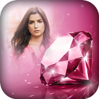 Diamond Photo Frames آئیکن