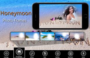 Honeymoon Photo Frames पोस्टर