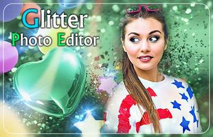 Glitter Photo Editor Cartaz