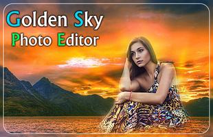 Golden Sky Photo Editor Affiche