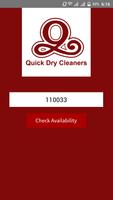 Quick Dry Cleaners Affiche