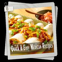 Quick & Easy Mexican Recipes Plakat