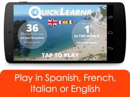 Quicklearnr ~ Language Game capture d'écran 2