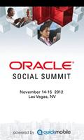 Oracle Social Summit App poster