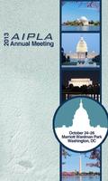 AIPLA 2013 Annual Meeting plakat