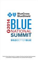 2014 Blue National Summit Affiche