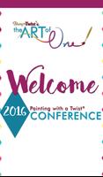 2016 PAINTING WITH A TWIST CON Affiche
