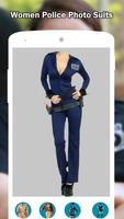 Women Police Suit Montage With Suit Color Change syot layar 3