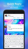 Quick Reply Text Messaging Booster الملصق
