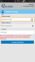 Quick Transfer -MobileRecharge screenshot 1