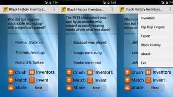 برنامه‌نما Black History Inventors Quiz عکس از صفحه