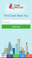 CashNoCash - ATM Finder app poster