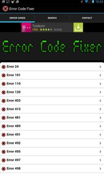 Android Error Code Fixer poster