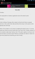 Android Error Code Fixer capture d'écran 2