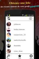 Instavisite - Profil Instagram স্ক্রিনশট 3